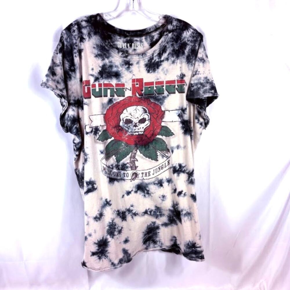 Guns N Roses Womens 3XL Welcome to the Jungle T-Shirt GNR